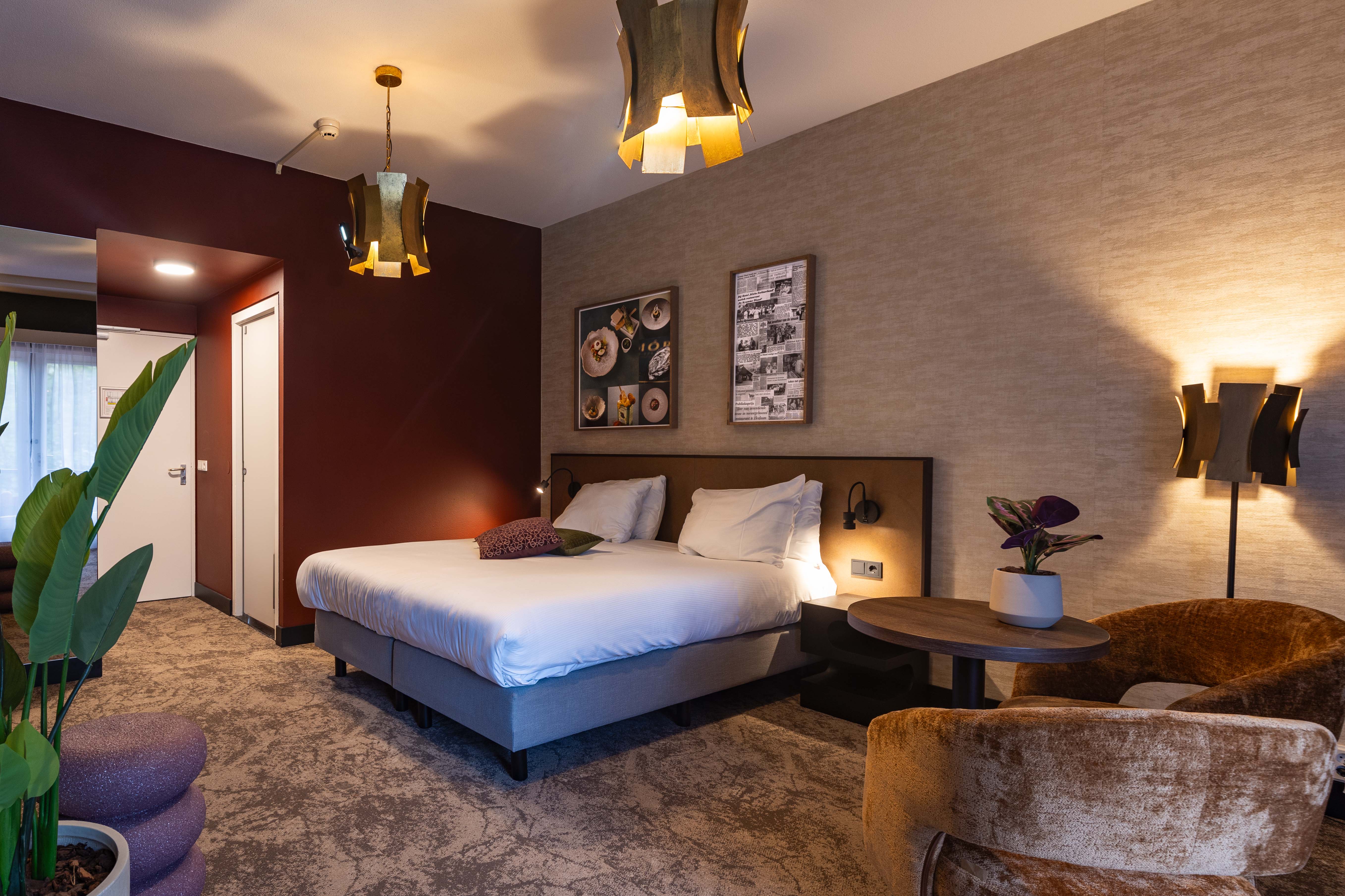 Een van de nieuwe luxe suites 